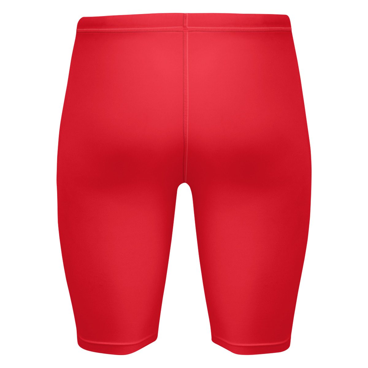 Mens Compression Shorts - Red - Blackchrome