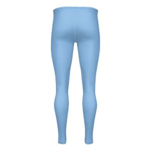 Mens Compression Tights - Sky Blue