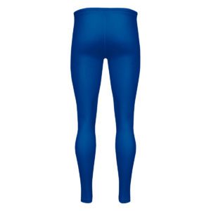 Men's royal blue compression tights - back