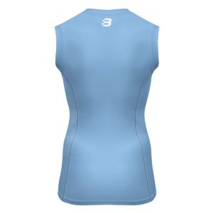 Mens Compression Vest - Sky Blue