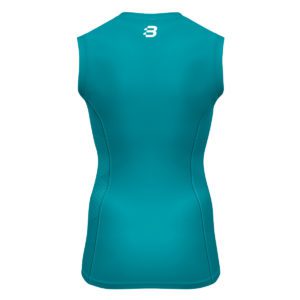 Mens Compression Vest - Teal