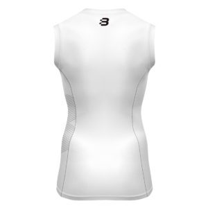 Mens Compression Vest - White