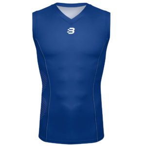 Mens Compression Vest - Royal Blue