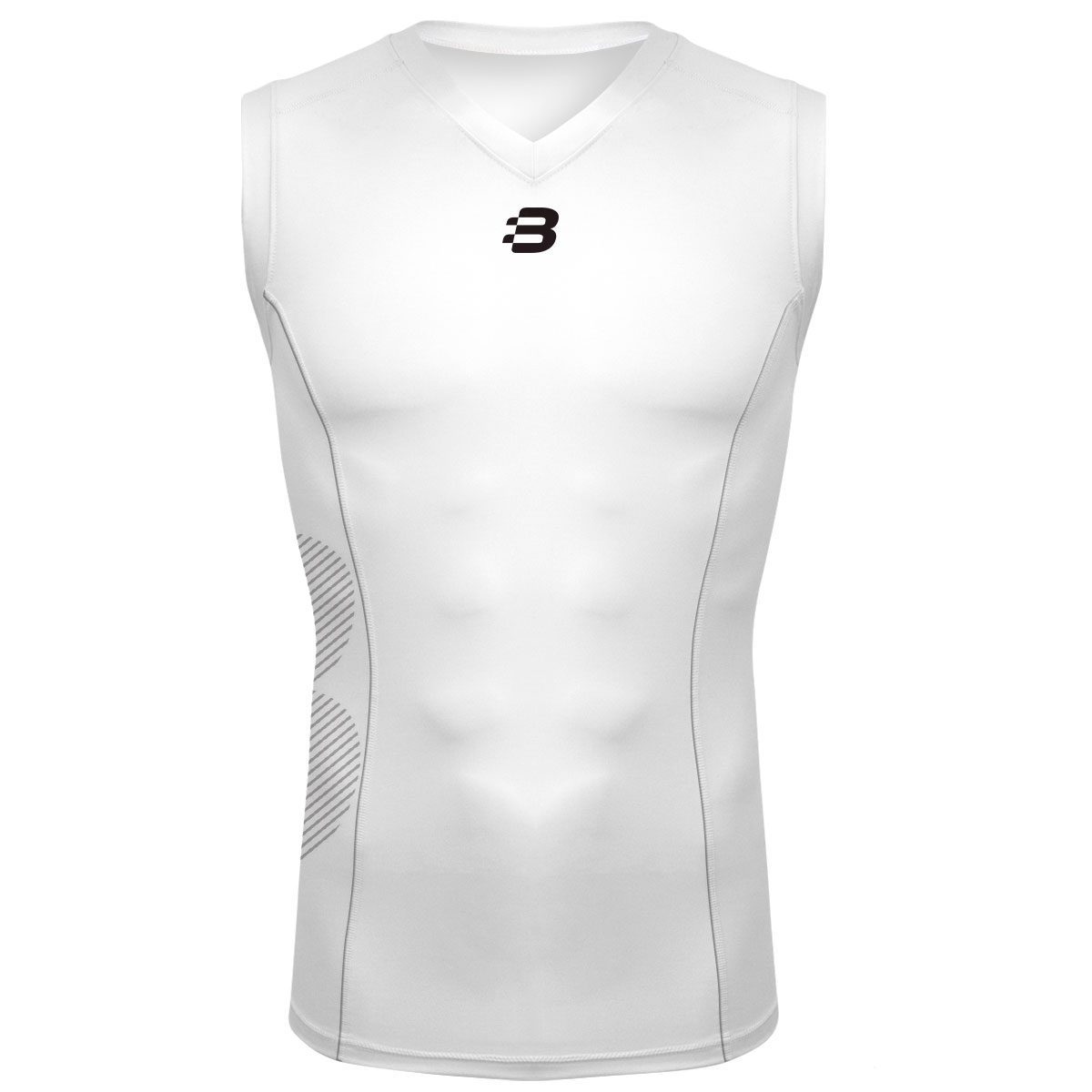 White on sale compression vest