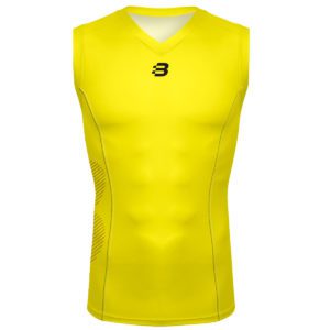 Mens Compression Vest - Yellow