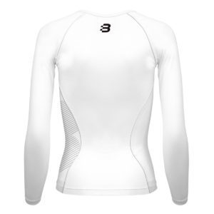 Women's Compression Long Sleeve Top - White