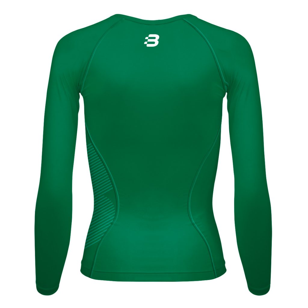 Mens & Ladies Emerald Green Compression - Blackchrome Sportswear