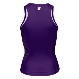 Women's Compression Vest - Dark Purple