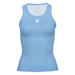 Women's Compression Vest - Sky Blue