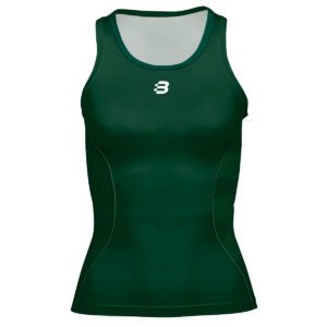 Women's Compression Vest - Bottle Green