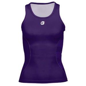 Women's Compression Vest - Dark Purple