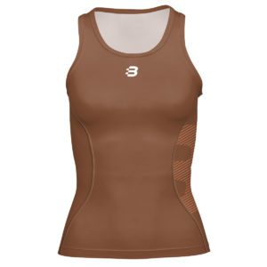 Women's Compression Vest - Light Brown
