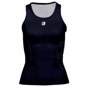 Women's Compression Vest - Navy Blue