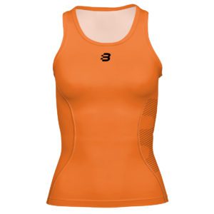 Women's Compression Vest - Orange