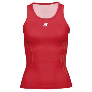 Women's Compression Vest - Red