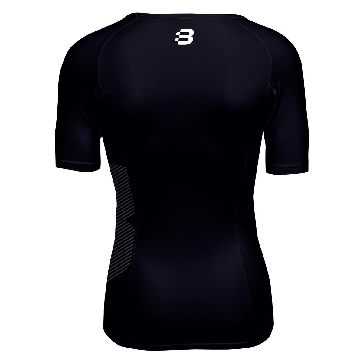 Mens Compression T-Shirt - Navy - Blackchrome