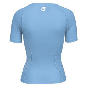Women's Compression T-Shirt - Sky Blue