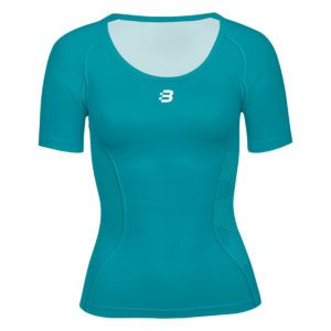 Women's Compression T-Shirt - Teal