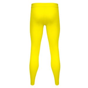 Women's Compression Tights - Yellow