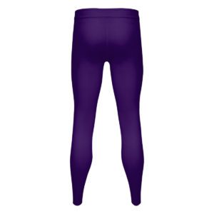 Women's Compression Tights - Dark Purple