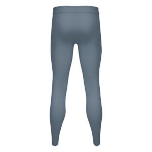 Women's grey compression tights - back