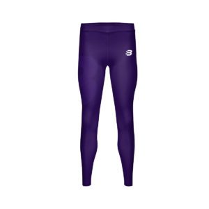 Women's Compression Tights - Dark Purple