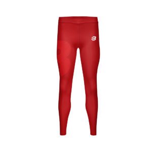 Women's Compression Tights - Dark Red