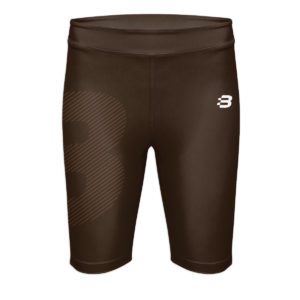 Ladies Compression Shorts - Brown