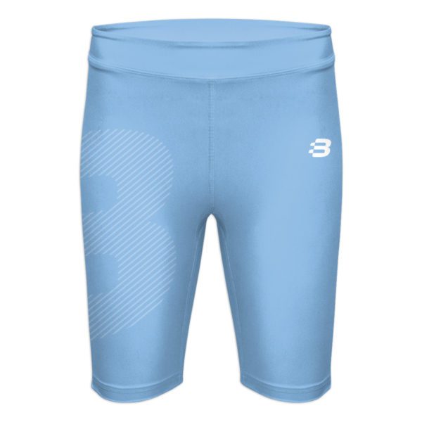 Women's Compression Shorts - Sky Blue