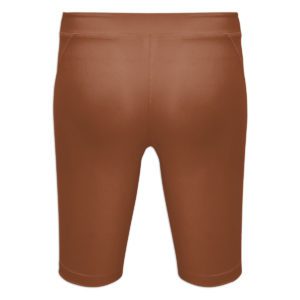 Women's light brown compression shorts - back