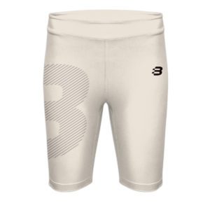 Women's Compression Shorts - Beige