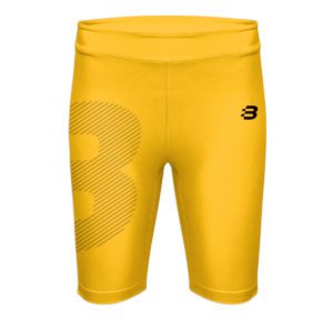 Women's Compression Shorts - Gold