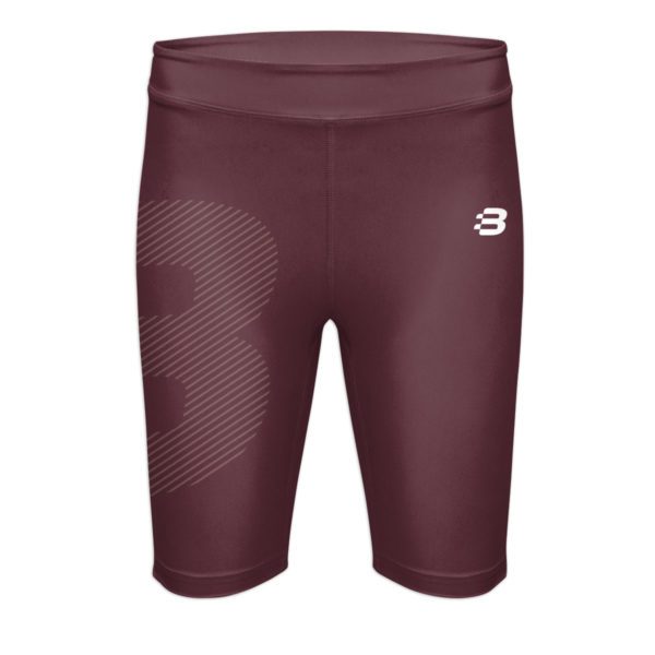 Women's Compression Shorts - Maroon