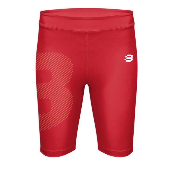 Women's Compression Shorts - Red