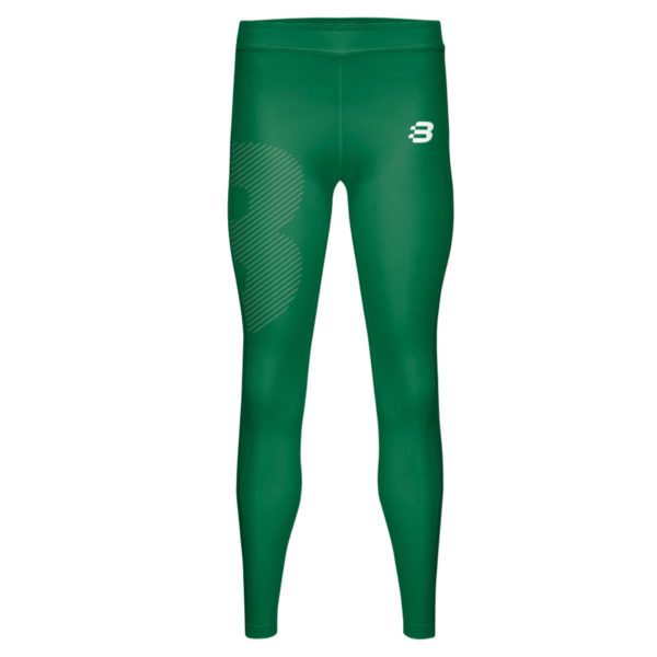 Women's Compression Tights - Emerald Green