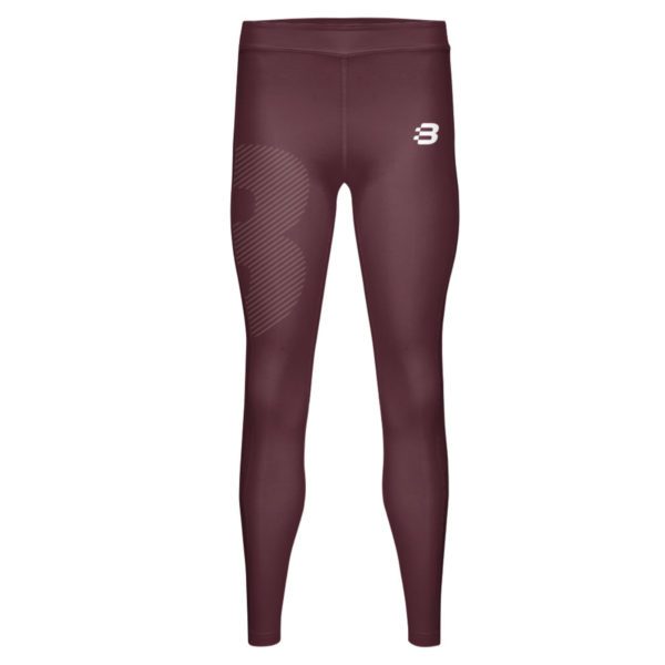 Women's Compression Tights - Maroon