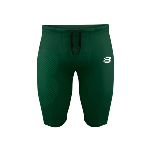 Mens Compression Shorts - Green