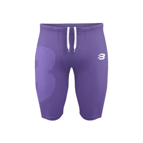 Mens Compression Shorts - Purple