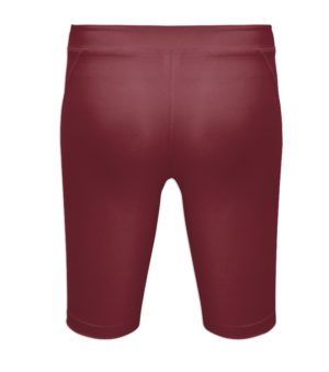 Ladies Compression Shorts - Light Maroon