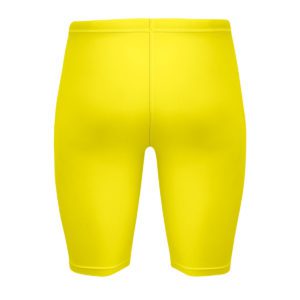 Mens Compression Shorts - Yellow