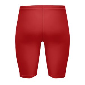Mens Compression Shorts - Dark Red