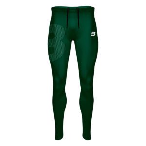 Mens Compression Tights - Bottle Green