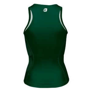 Women's Compression Vest - Bottle Green