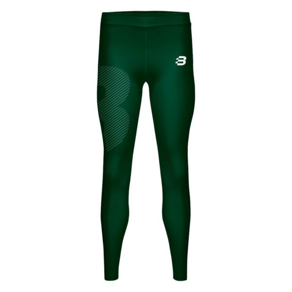 Women's Compression Tights - Bottle Green