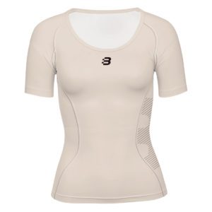 Women's Compression T-Shirt - Beige