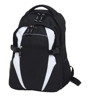 Spliced Zenith Backpack - BSPB - Black/White