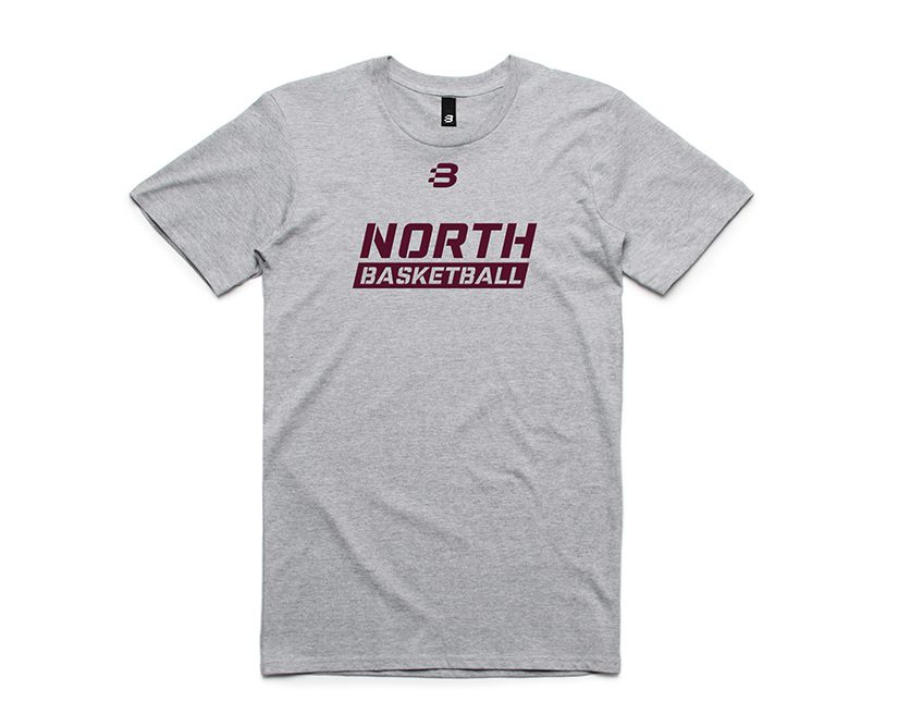 Basketball - Off-Court - Grey Marle Warm Up T-Shirt