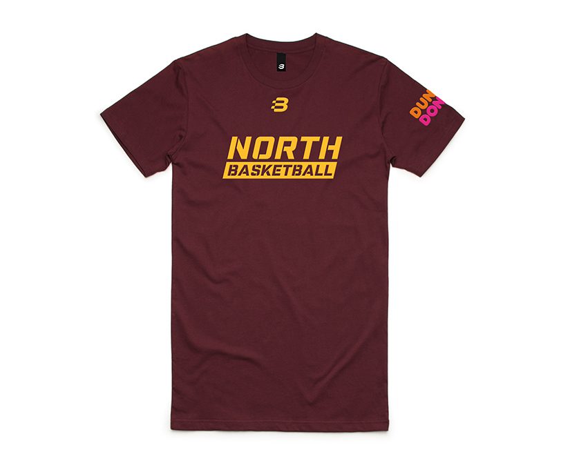 Basketball - Off-Court - Maroon Tall Warm Up T-Shirt