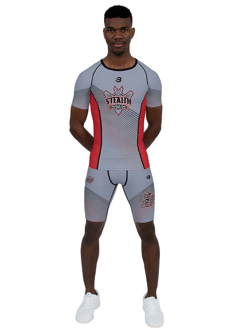 Men's Custom Compression Clothing - Blackchrome Sportswear