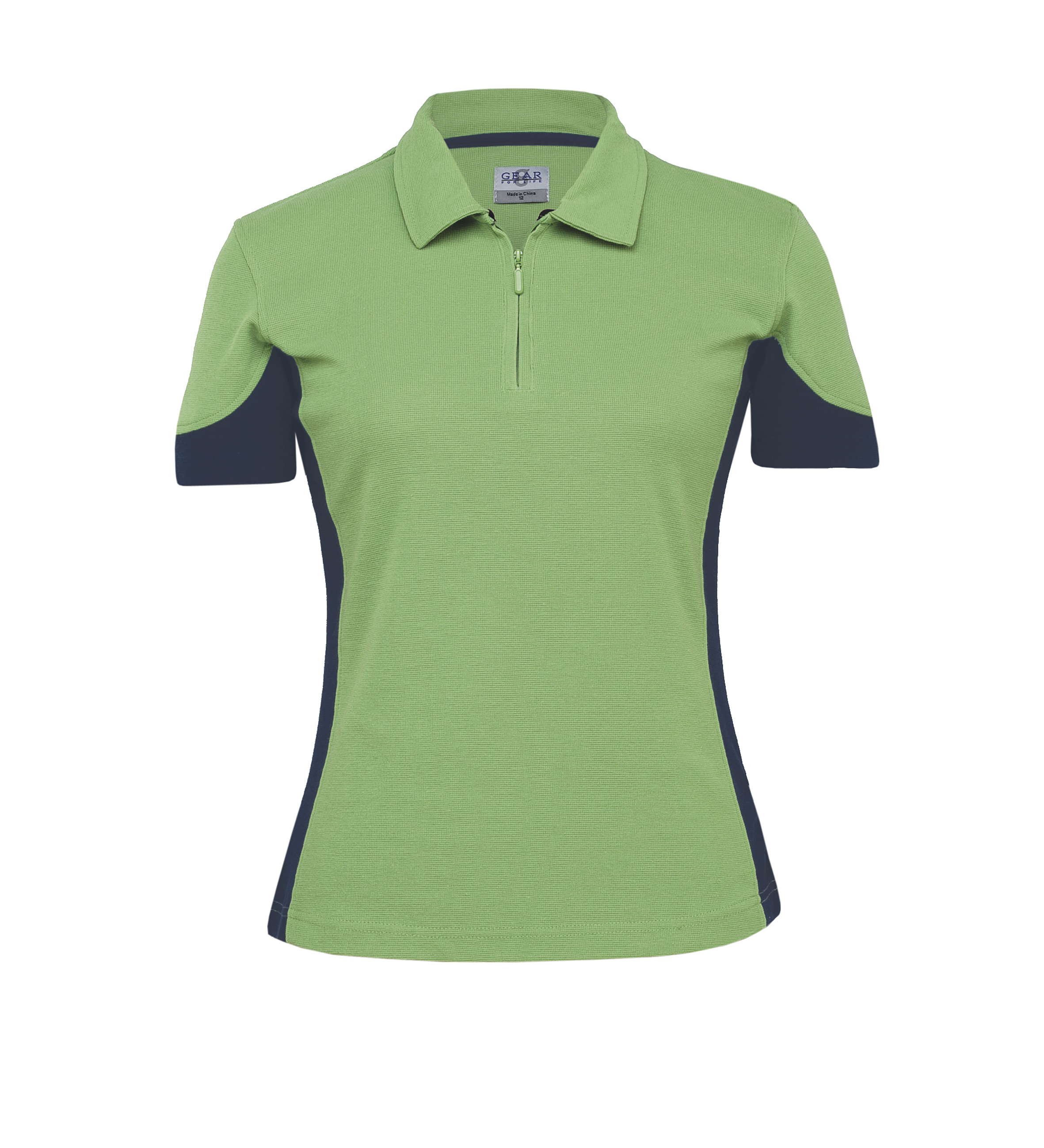 Quantum Duo Polo - WQDP - Cool Lime/Navy